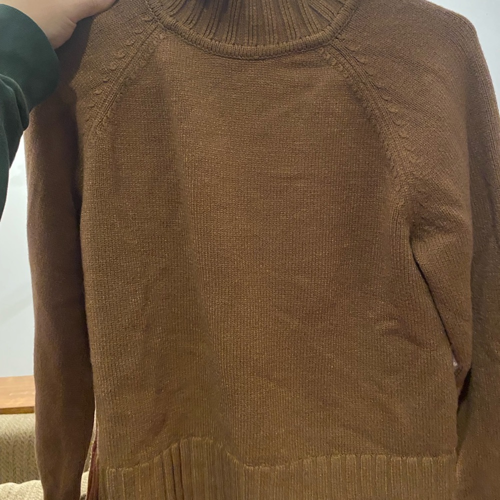 Philosophy Tan Knit Sweater